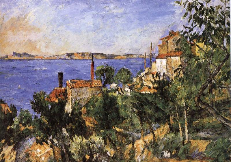 Paul Cezanne sea oil painting image